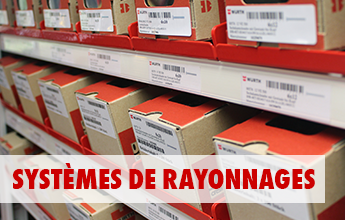 Systèmes de rayonnages